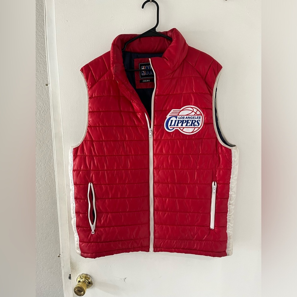NBA Clippers puffer vest